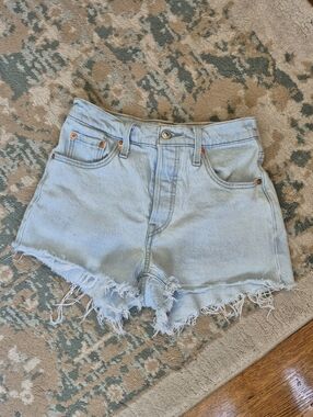 Levis Denim Shorts Sz 25